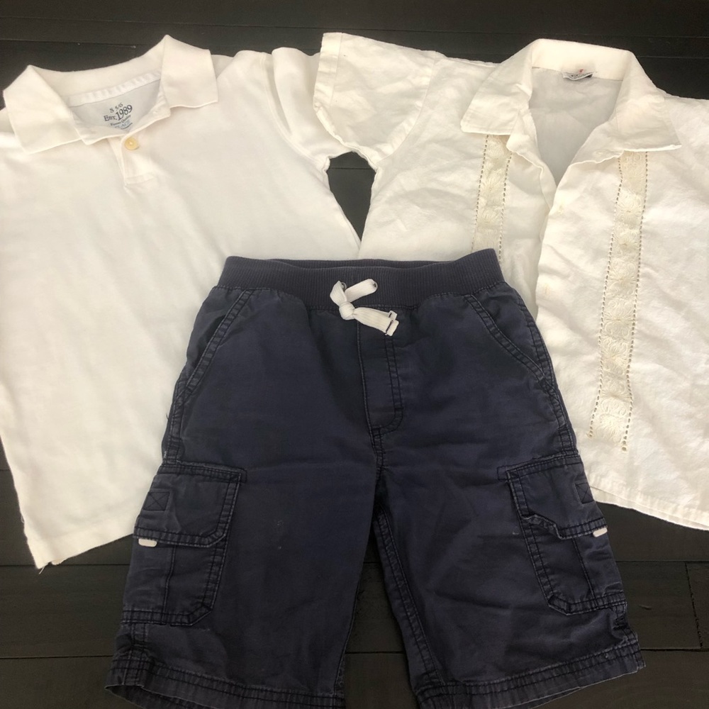 Back 2 school! Uniform, Polo, Button Up & Shorts💙